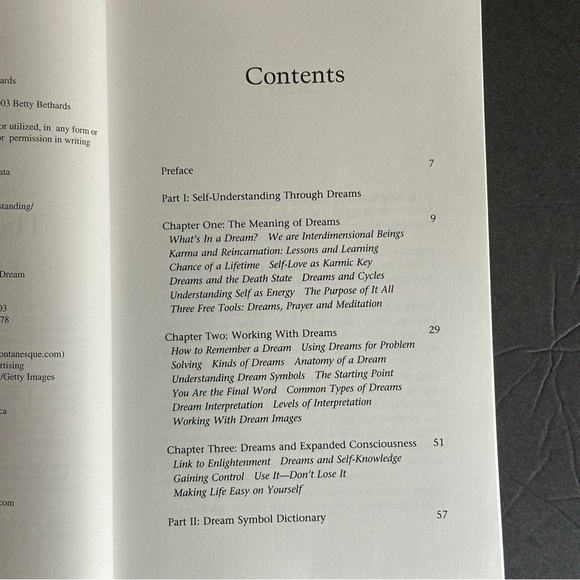 The Dream Book by Betty Bethards | Dreams | Paperback Book - Picture 4 of 5